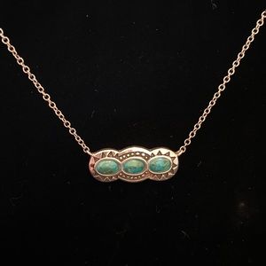 Silpada Turquoise Trio Necklace